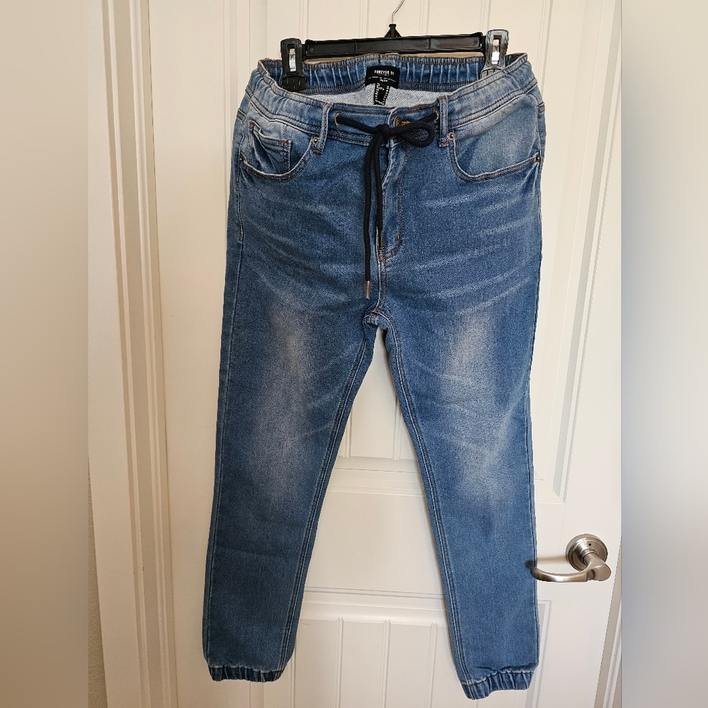 Forever 21 slim jegging elastic band